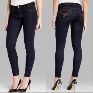 Altered Ted Baker Kassy Dark Wash Skinny Jeans